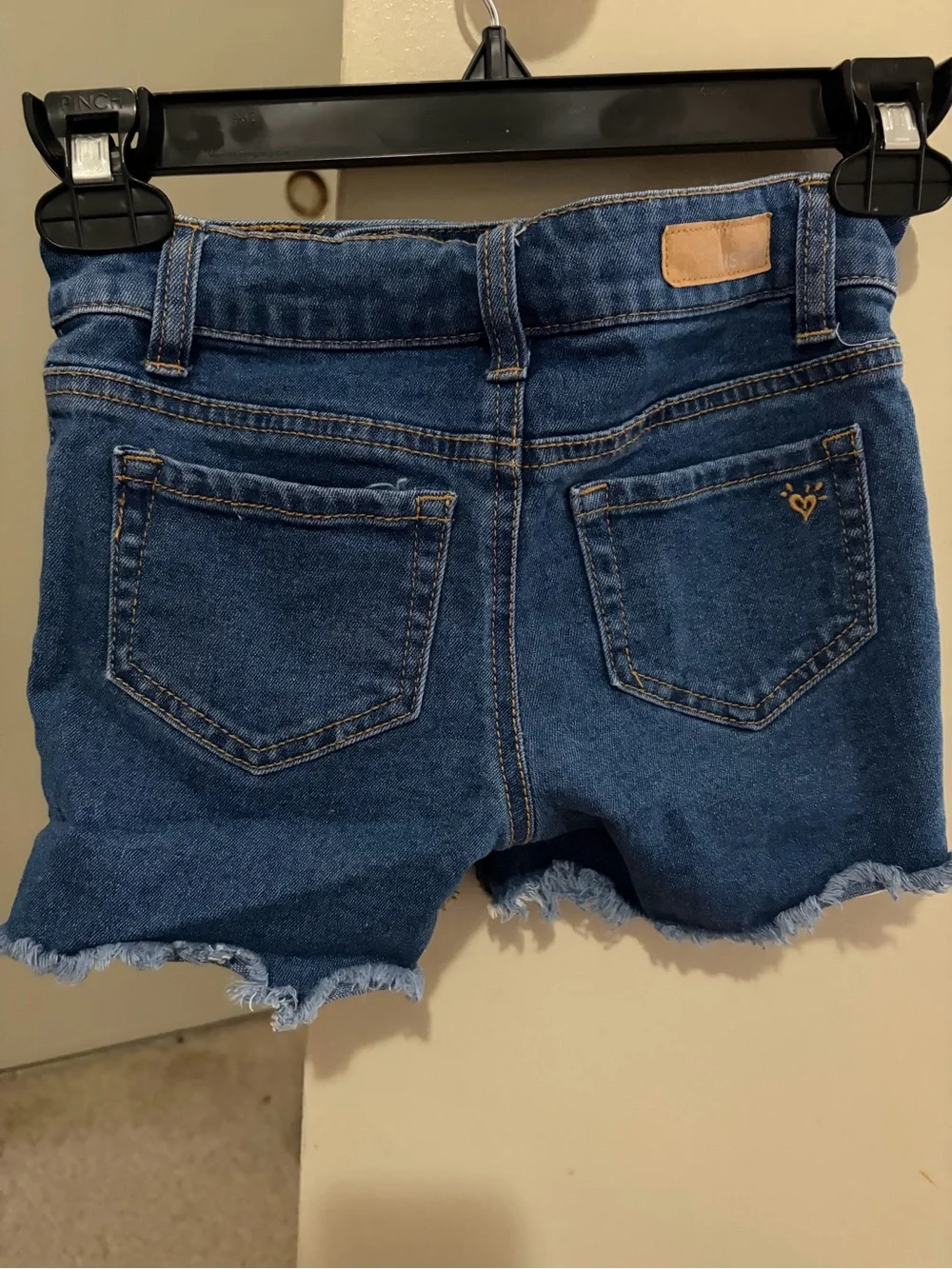 Justice denim shorts